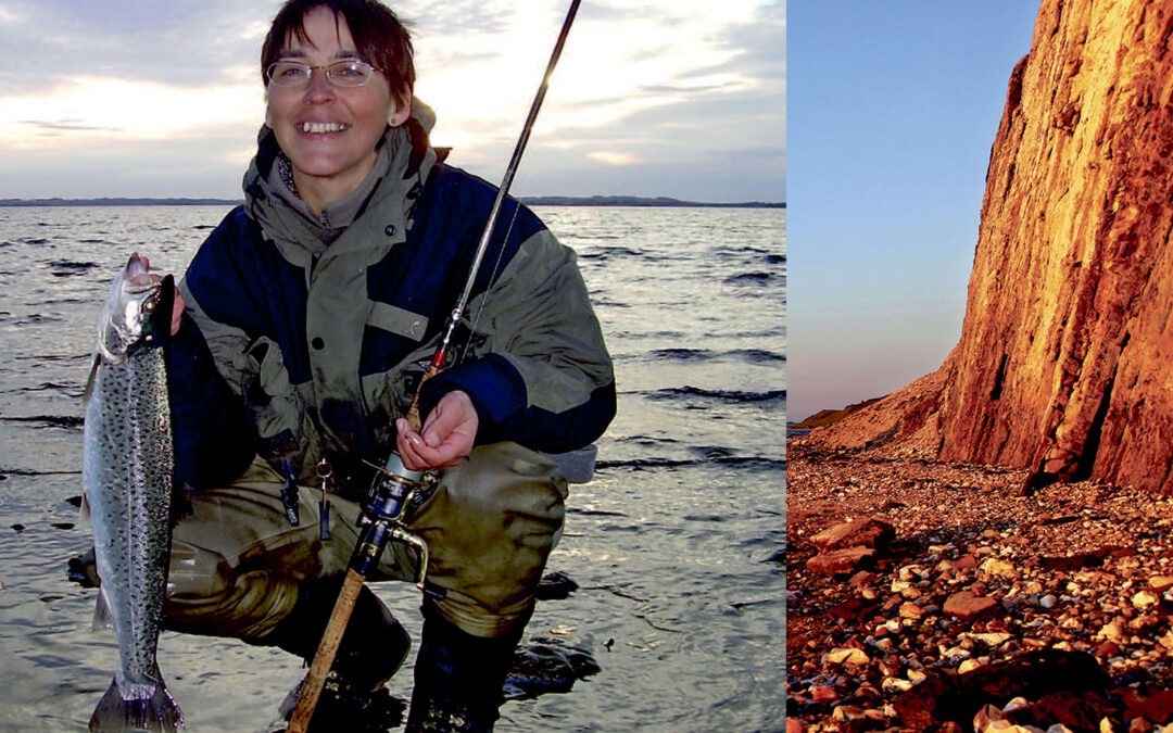 Susanne Worm har fanget mange havørreder på Mors i de ni år hun har fisket der. Her deler hun ud af sine gode råd og pladser.